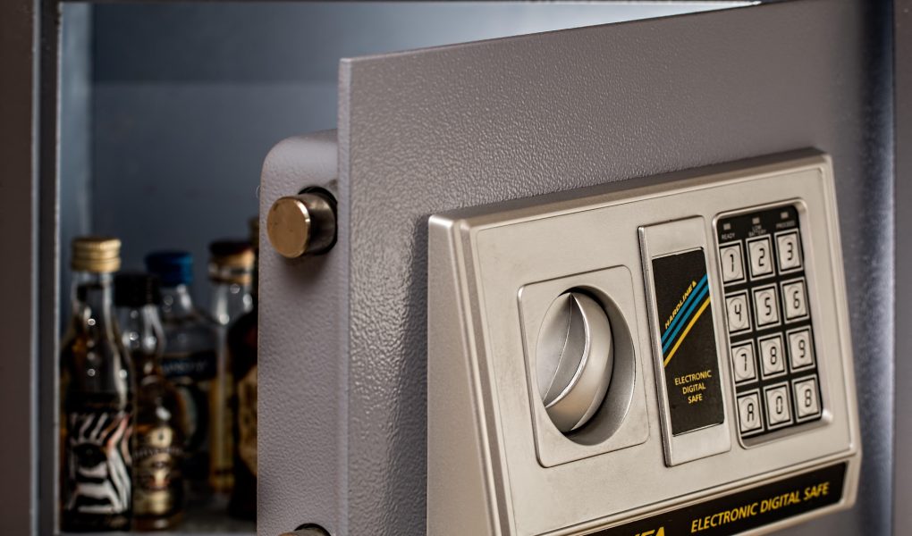 Coffre-fort installation