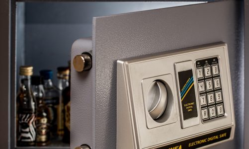 Coffre-fort installation