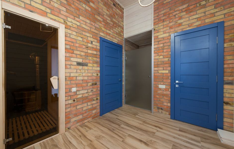 Construire un sauna